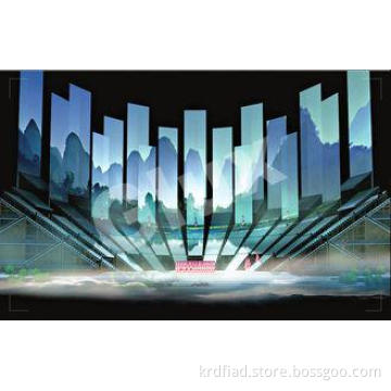 SMD 2724 RGB Super Thin Indoor Advertising LED Display With